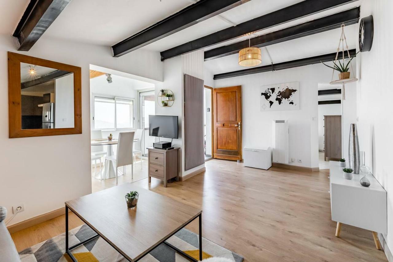 Appartement Cosy Verduron Vue Mer Panoramique Marseille Luaran gambar